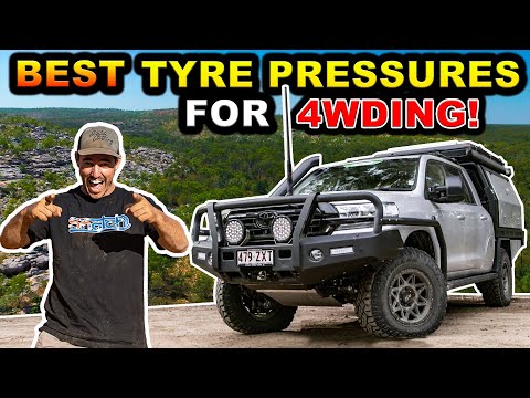 SHAUNO'S TYRE PRESSURE OFF-ROAD TEST! 40 vs 20 vs 15 psi - what's best for each terrain?
