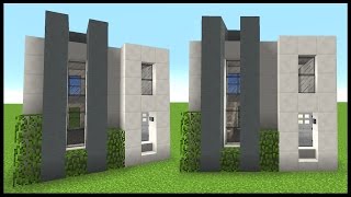 Simple & Compact Modern House! - Minecraft Tut