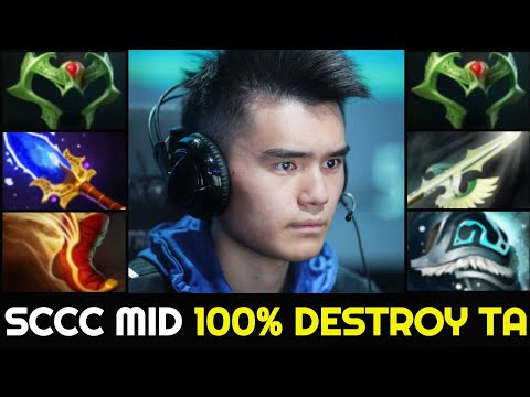 SCCC Mid Viper 100% Counter Pick Destroy Templar Assassin 7.27 Dota 2