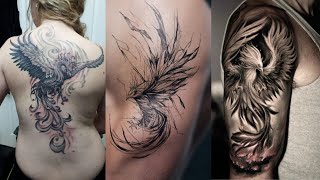 Amazing And Beautiful Phoinex Tattoo Design Inspiration for Men And Women | Tattoos Lover Design .