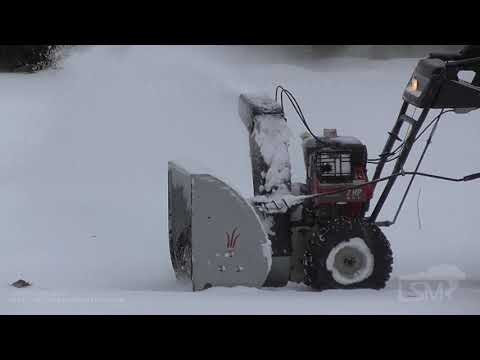 02-01-2021 Lansdale, PA  - The Post Office Delivers Sleet - Heavy Sleet / Ice Pellets