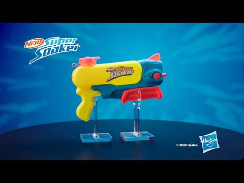 Nerf Super Soaker Wave Spray Water Blaster, Nozzle Moves To Create Wild Wave Soakage, Outdoor Games and Water Toys thumbnail