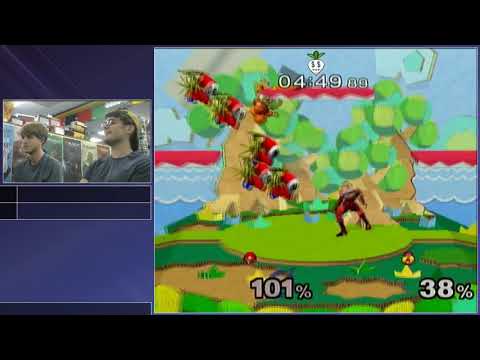 GSS 118 SSBM - Inzane (Samus) vs. GWM420 (Sheik, Fox) - Melee WSF