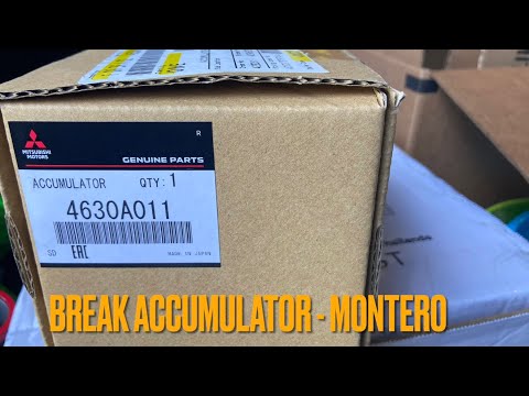 Break Accumulator- Montero Pajero