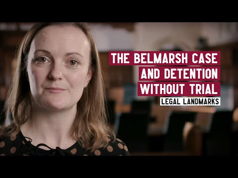 The Belmarsh Case and detention without trial | Legal Landmarks