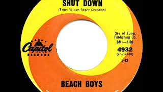 1963 HITS ARCHIVE: Shut Down - Beach Boys