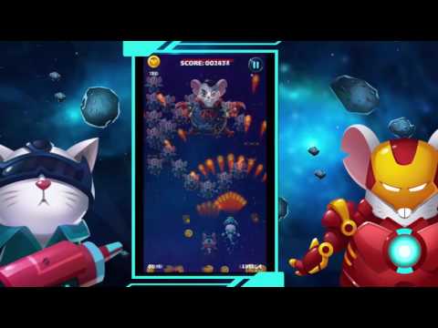 Cat Invaders -  Galaxy Attack Space Shooter Video