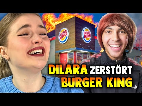 If Dilara worked at Burger King... 😳😂 - LiDiRo reacts #mohi__07 #burgerking