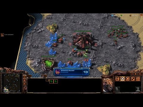 Starcraft 2 Zergling Rush Achievement!