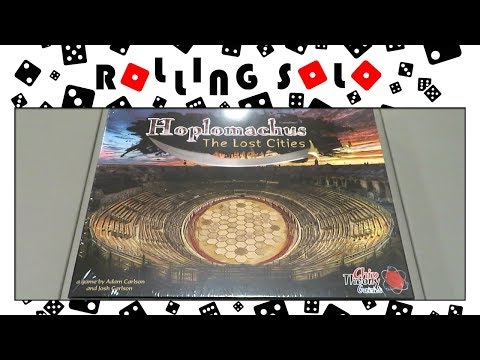 Hoplomachus: The Lost Cities and Fa Mel Ruins Arena  | Unboxing