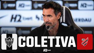 EDUARDO DOMÍNGUEZ AO VIVO! ENTREVISTA COLETIVA PÓS GALO x ATHLETICO-PR 🎙️