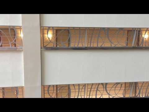 AWESOME Schindler Miconic 10 Traction Elevators @ Marriott Marquis, New York City, NY