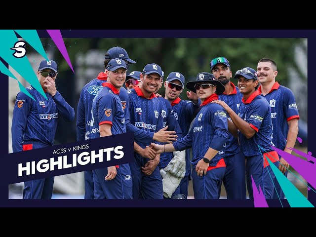 Phillips & Guptill go bang! Auckland Aces vs. Canterbury Kings | Match Highlights