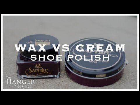 Wax VS Cream Shoe Polish: Demonstration