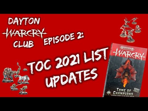Dayton Warcry Club, Episode 2: Tome of Champions 2021 Lists