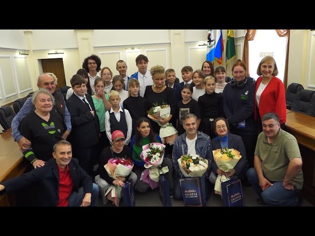 Актриса Ольга Хохлова вновь посетила Ангарск