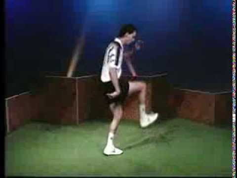 Footbag Lessons - Tricks of the Trade #16 - Leg-Over Stall (2 add)