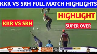 #IPL 2020 KKR VS SRH Full Match Highlights | SRH VS KKR Match Highlights 2020 | IPL 2020 Highlights