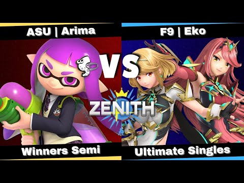 Zénith #12 - Winners Semi : ASU | Arima (Inkling) VS F9 | Eko (Palutena)