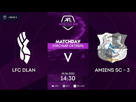 AFL22. France. Ligue 4. Day 3. LFC Dlan - AMIENS SC - 3