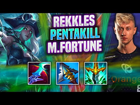 REKKLES GETS PENTAKILL WITH MISS FORTUNE! - KC Rekkles Plays Miss Fortune ADC vs Zeri! | Season 2022