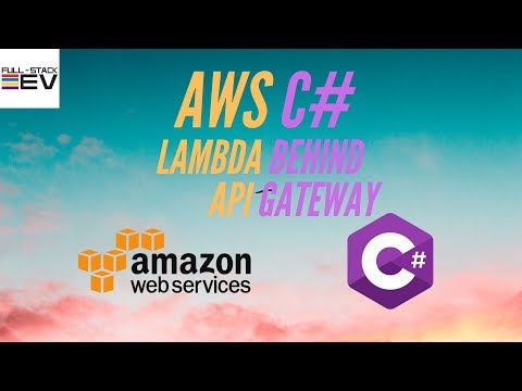 AWS C Part 5 Lambda behind API Gateway