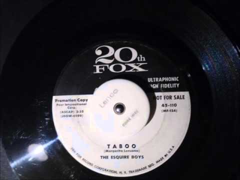 The Esquire Boys - Taboo
