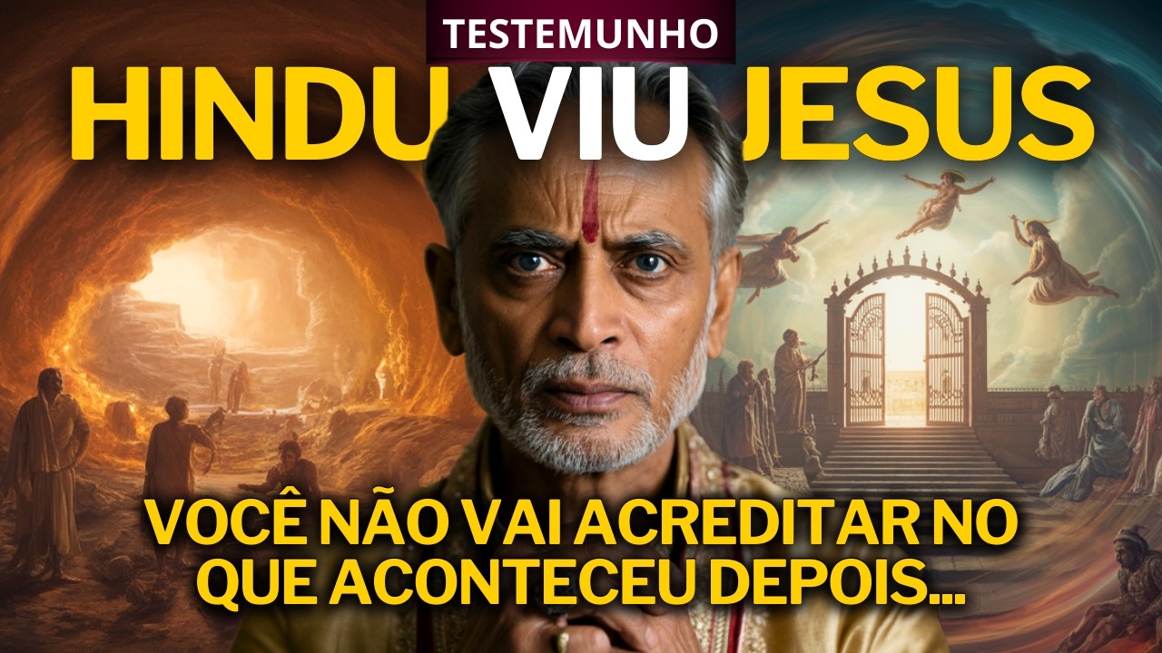 HOMEM HINDU MORREU E VIU OS PORTÕES DO CÉU E DO INFERNO - ISSO MUDOU SUA VIDA |Testemunho  Cristão|