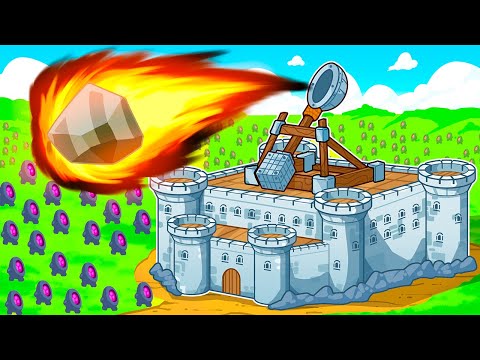 Using INFERNO CATAPULTS to defend my Kingdom!