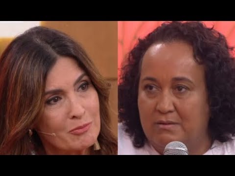 Fátima Bernardes chora no “Encontro” com mãe de vítima da tragédia do Flamengo