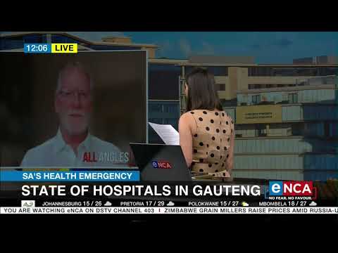 The state of Gauteng hospitals