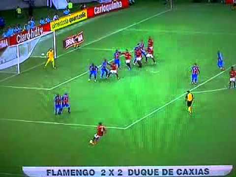 FLAMENGO 2 X 2 DUQUE DE CAXIAS - 25/01/2014 - CAMPEONATO CARIOCA