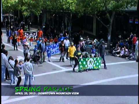 Mountain View Downtown Spring Parade - April 25, 2015