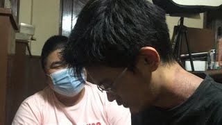 男3人でこっそり誕生日会