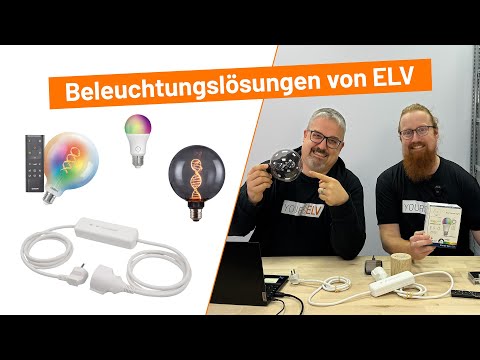 ELV Online-Fachseminar: Beleuchtungslösungen von ELV 💡