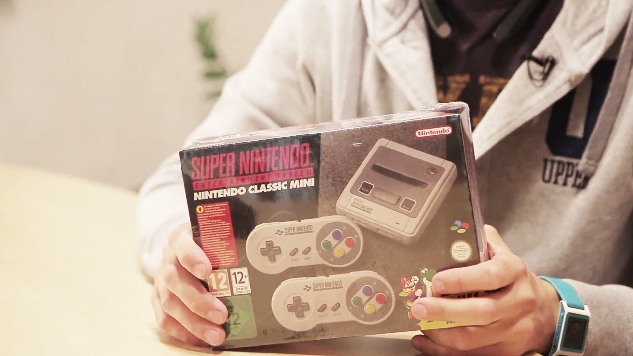 Игровая приставка Nintendo SNES Classic Mini