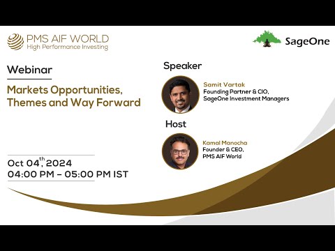 Markets Opportunities, Themes and Way Forward