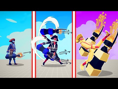 EVOLUTION OF FASTER HARPOONER | TABS - Totally Accurate Battle Simulator