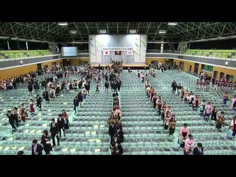 平成29年度　横浜市立大学卒業式..
