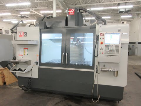 Haas VM-3 CNC Vertical Machining Center w 4th Axis Drive, Probing, NEW 2020 - Only 67 Spindle Hours