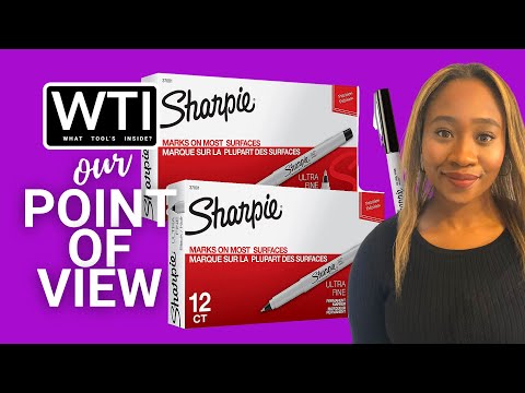 Sharpie Ultra Fine Permanent Markers - WTI product video review