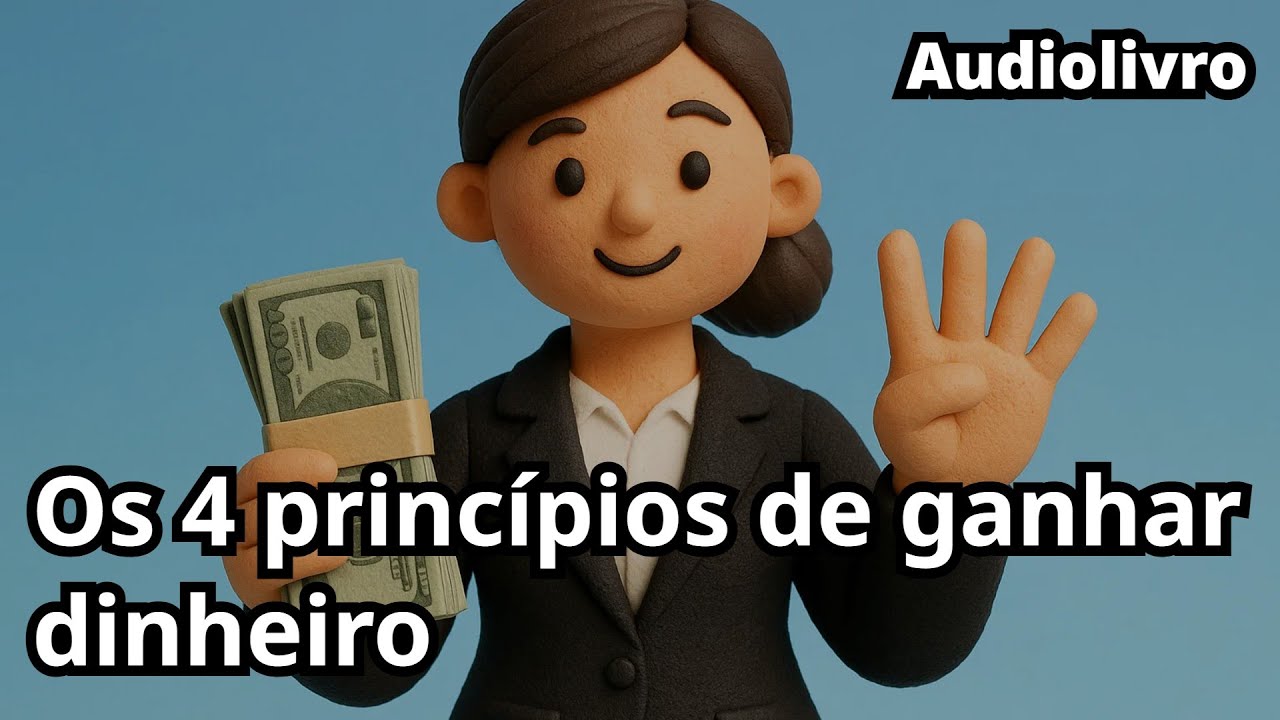 Os 4 princípios de ganhar dinheiro : Resumo do livro : A ciência de ficar rico : Wallace Wattles