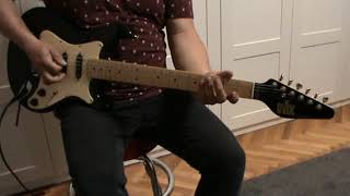 Video thumbnail for Vox Standard 25 model 3500 guitar 1982 Japan Matsumoku soundcheck by Tamás Pógyor