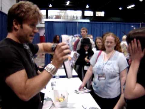 Anime Central 2010 - Vic Mignogna Gets Cool Shoes