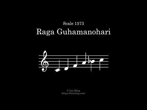 Scale 1573: Raga Guhamanohari