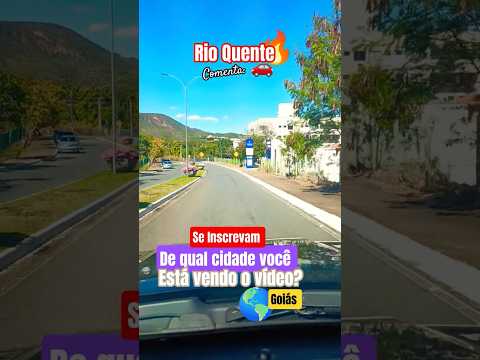 🌎🇧🇷🌵🚗 Onde nasce o Rio Quente #goiás #ipameri #rioquente #caldasnovas #agro #itapetim #brasilia #ipu