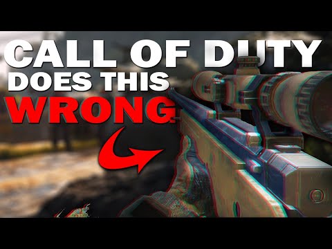 COD Does Snipers WRONG