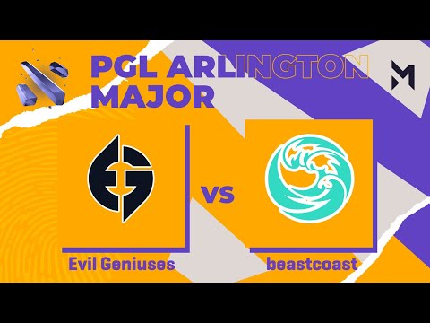 Evil Geniuses vs beastcoast | Game 1 | Group Stage - PGL Major Arlington 2022