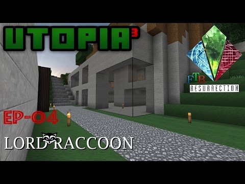 Utopia³ Resurrection - S4E04 - Minecraft [FTB] -  Gregtech machinery!