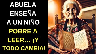 UNA ABUELA ENSEÑÓ A UN NIÑO POBRE A LEER… ¡Y UN SECRETO CAMBIÓ SU DESTINO PARA SIEMPRE!